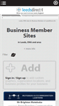 Mobile Screenshot of members.leedsdirect.info